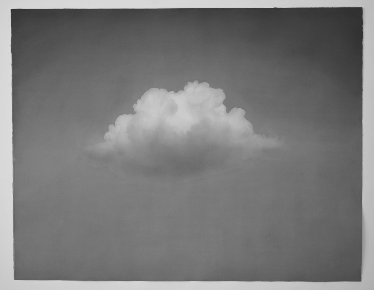 1-The Dark Cloud seires, watercolour pigments on paper,125x102cm