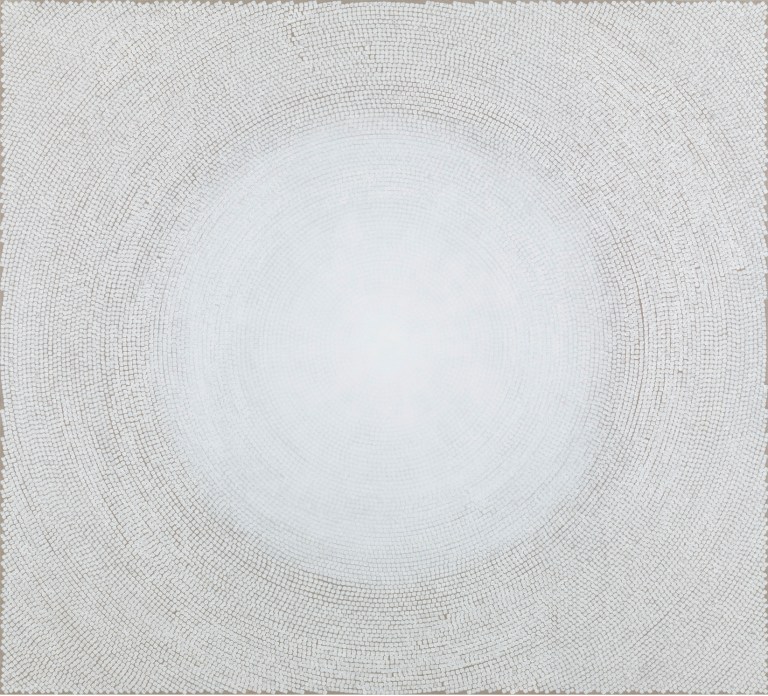 Kami_YZ_White Dome II_2014_Block ink and acrylic on linen_90 x 99 in _ 228.6 x 251.5 cm_YK_013_hires